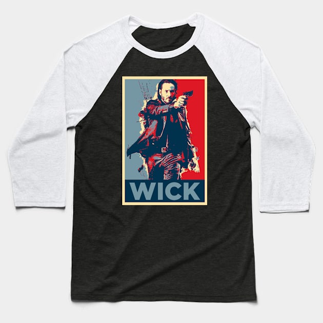 Wick Hope. Baseball T-Shirt by TEEVEETEES